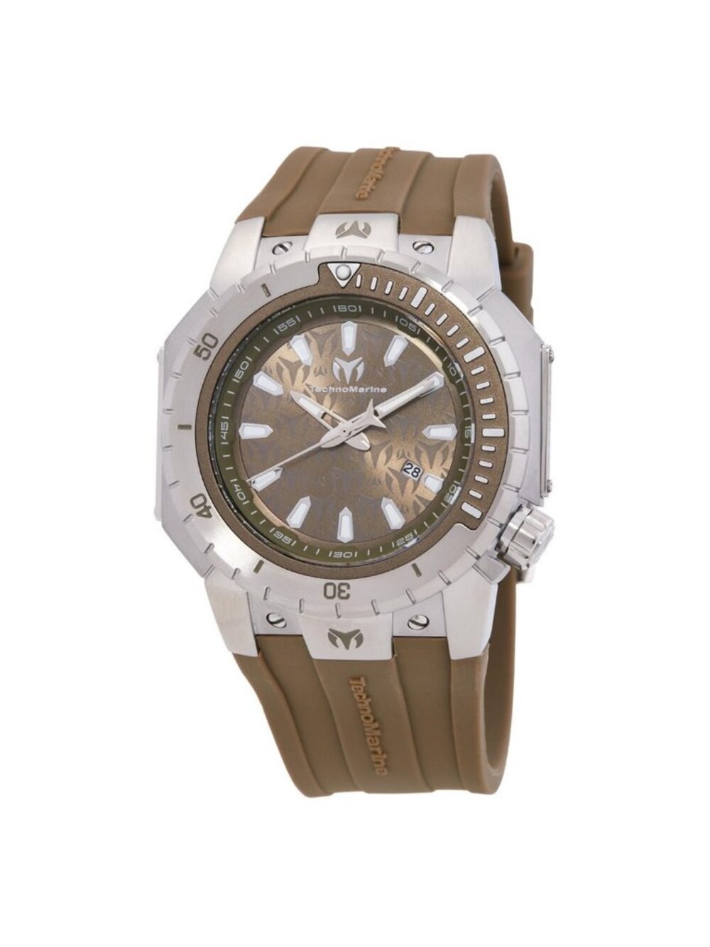 NWT Technomarine Manta Sea Quartz Green Dial Men's Watch